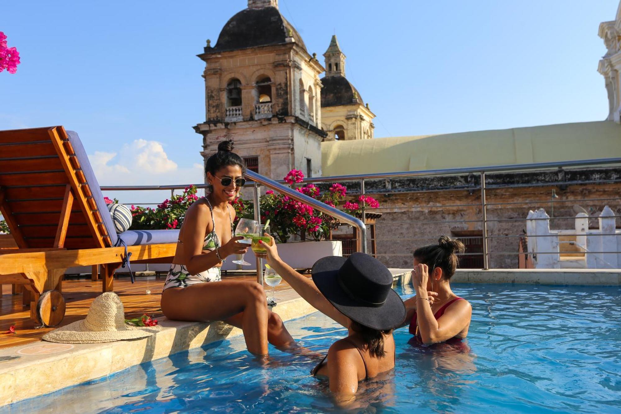 Casa Claver Loft Boutique Hotel Cartagena ภายนอก รูปภาพ