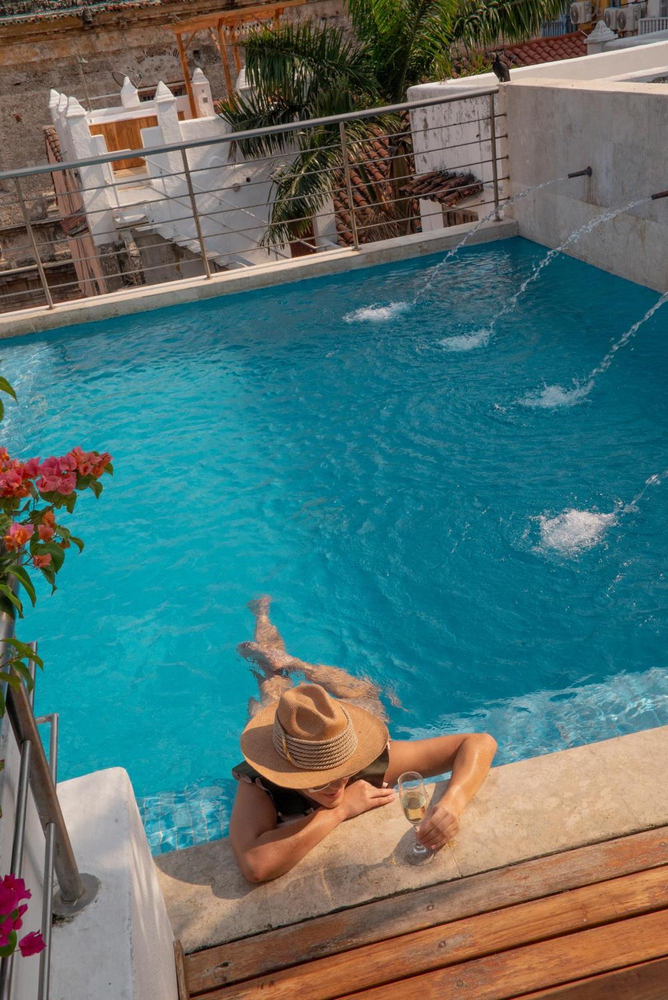 Casa Claver Loft Boutique Hotel Cartagena ภายนอก รูปภาพ
